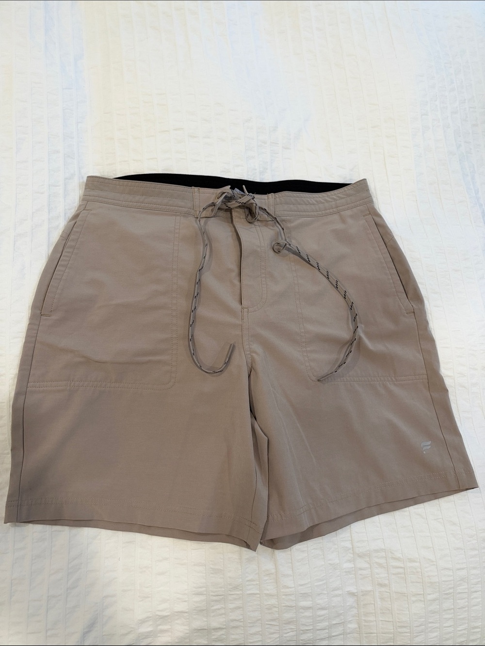 Fabletics Men's Drawstring Shorts - Taupe
